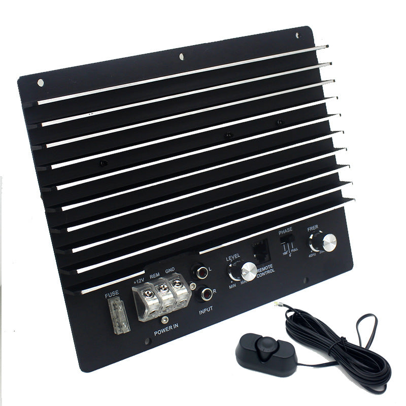 Wholesale Supply: 1500W Subwoofer Amplifier—Single-Channel, Mono, Dedicated Subwoofer Amplifier Board, 12V, with Remote Control