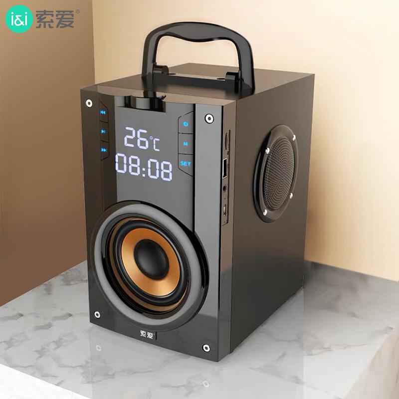 Sony Q22 Wireless Bluetooth Speaker with High-Power Subwoofer—Perfect for Singing, Square Dancing, Small Computers, Karaoke, and Payment Systems