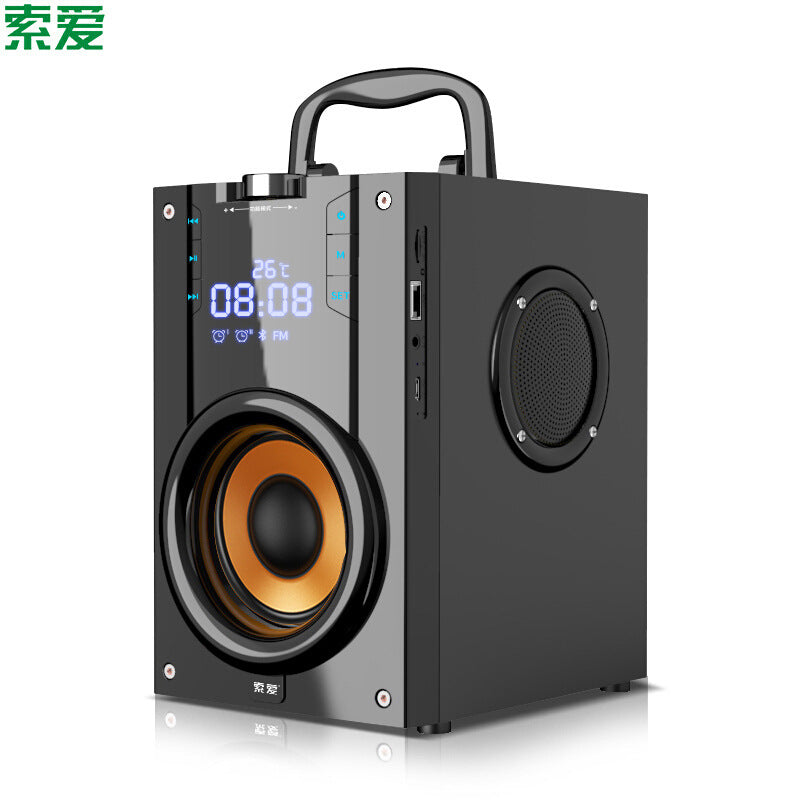 Sony Q22 Wireless Bluetooth Speaker with High-Power Subwoofer—Perfect for Singing, Square Dancing, Small Computers, Karaoke, and Payment Systems
