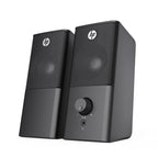 HP DHS-2101 Desktop-Style Home USB Speakers, Wired 2.0 Speaker System, Laptop Speakers