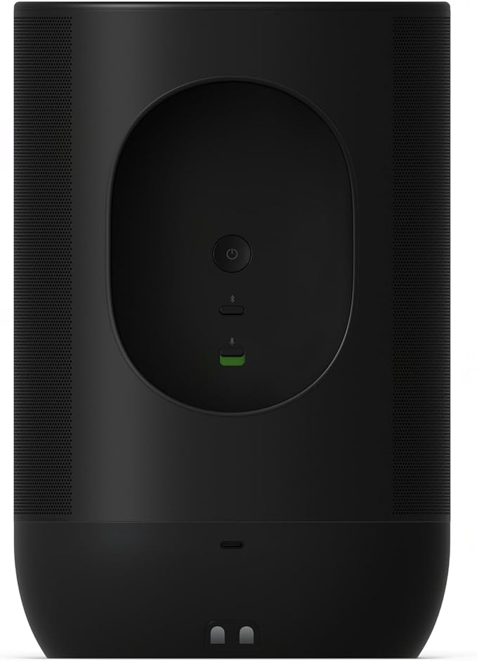 Sonos Move 2 - Black - Wireless Portable Bluetooth Speaker