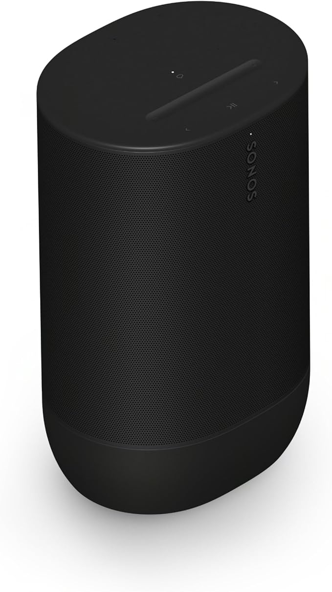 Sonos Move 2 - Black - Wireless Portable Bluetooth Speaker