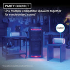 Sony ULT Field 5 Wireless Portable Bluetooth Speaker, IP67 Waterproof, and