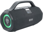 Rockville SONIC-50L Portable Bluetooth Speaker, 50W Stereo Sound, Dual LED Rings