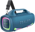 ZEALOT Bluetooth Speaker, 110W Peak Booming Sound Speakers Wireless, Dual