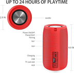 Bluetooth Speaker, MusiBaby Wireless, Waterproof, Portable Speaker, Dual Pairing