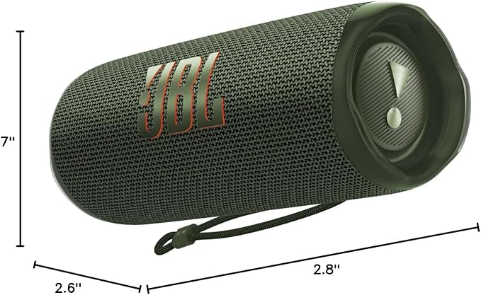 JBL Flip 6 - Portable Bluetooth Speaker, powerful sound and deep bass, IPX7