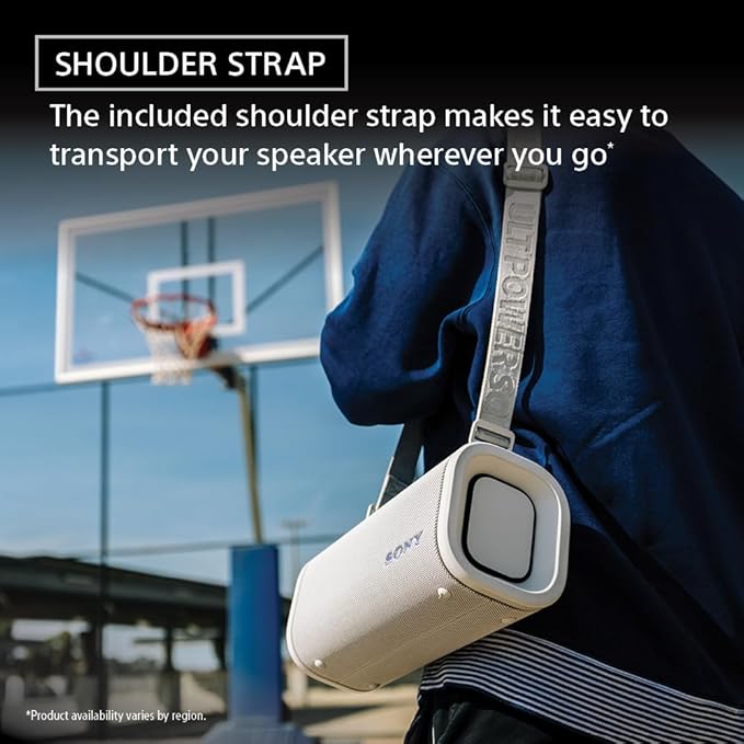 Sony ULT Field 5 Wireless Portable Bluetooth Speaker, IP67 Waterproof, and