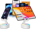 Wireless Induction Audio Bluetooth Speaker 5in1 Phone Holder Emergency