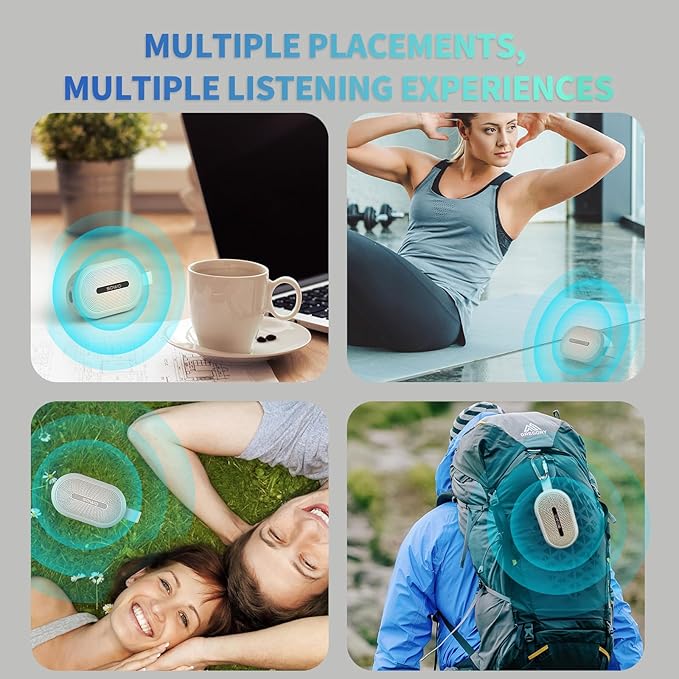 SOWO Wireless Portable Small Speaker, Ultra Magnetic Bluetooth Speaker