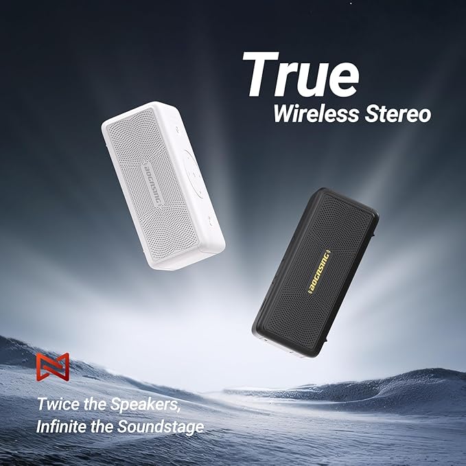 BOGASING Bluetooth Speakers, M5 Portable Wireless Speaker