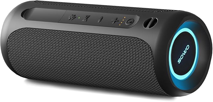 Wireless Portable Speaker, IPX7 Waterproof Bluetooth Speaker, 25W Loud Stereo