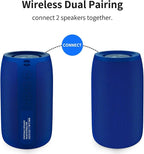 Bluetooth Speaker, MusiBaby Wireless, Waterproof, Portable Speaker, Dual Pairing