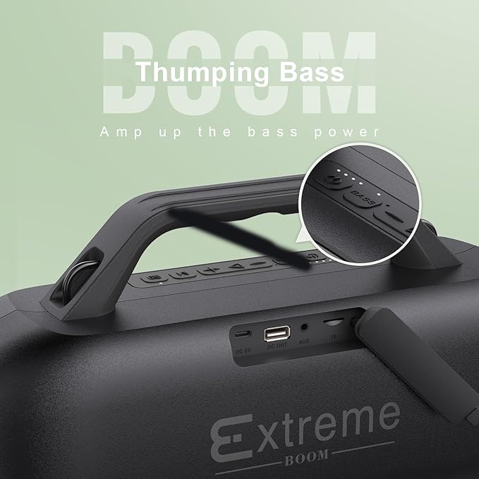 DOSS Extreme Boom Outdoor Bluetooth Speaker