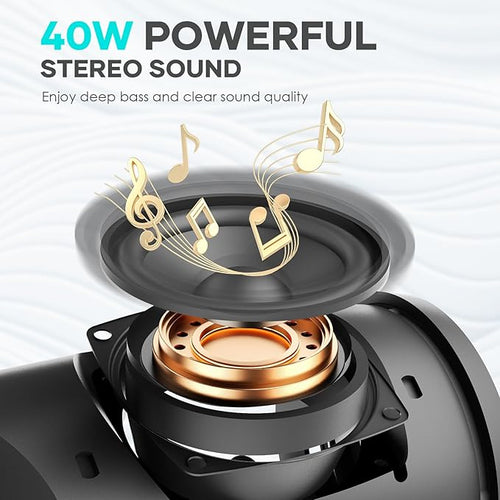 Bluetooth Speaker IPX6 Waterproof.Musibaby M88pro