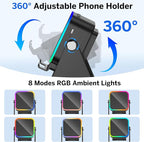 Wireless Induction Speaker 5-in-1 Bluetooth Speaker