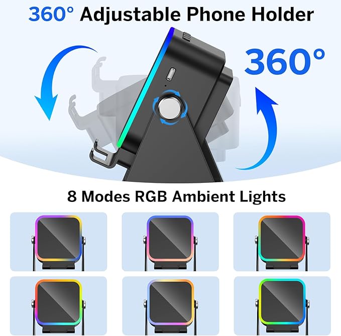 Wireless Induction Speaker 5-in-1 Bluetooth Speaker