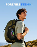 OHAYO Bluetooth Speaker, Wireless Portable Outdoor Speakers, Bold Sound and