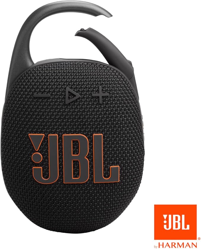 JBL Clip 5 - Ultra-Portable, Waterproof & Dustproof Bluetooth Speaker, Big Pro
