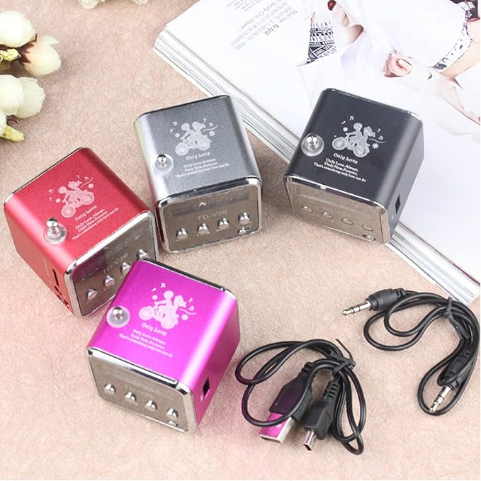 Mini Bluetooth Speaker, Etigood Wireless Music Player Portable FM Radio