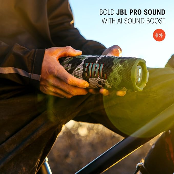 JBL Flip 7 - Portable Waterproof and Drop-Proof Speaker, Bold JBL Pro Sound