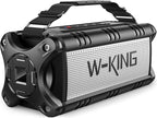 W-KING 90W Peak 50W RMS Powerful Bluetooth Speaker