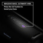 Sony ULT Field 1 Waterproof Portable Bluetooth Speaker, Enhanced Bass, 12h