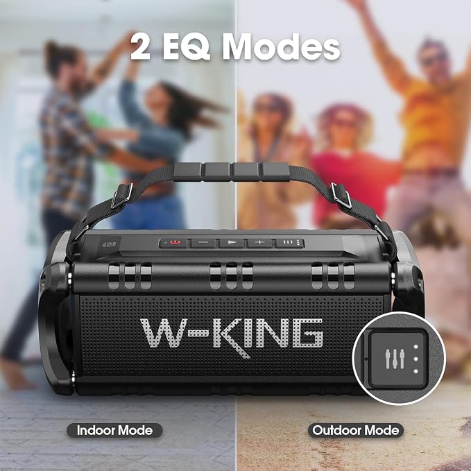W-KING Bluetooth Speaker, 90W Max Loud Portable Speakers Bluetooth Wireless