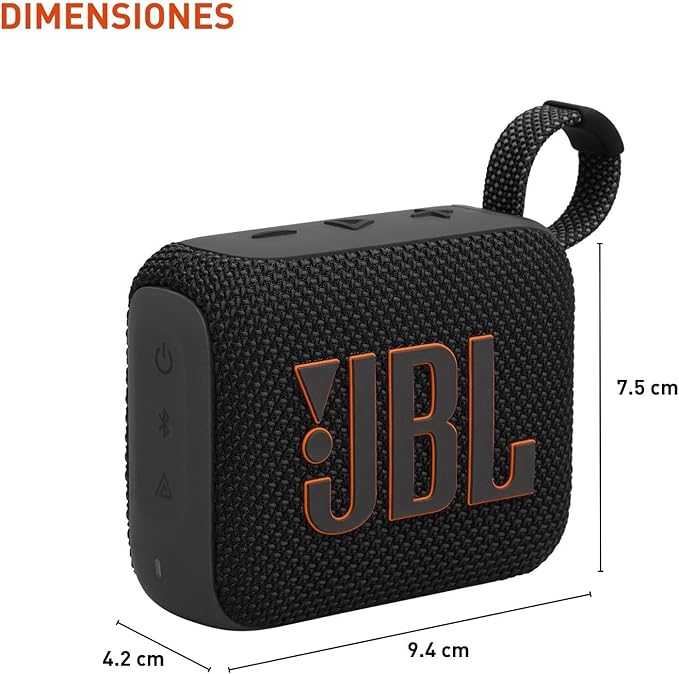 JBL Go 4 - Ultra-Portable, Waterproof and Dustproof Bluetooth Speaker, Big JBL
