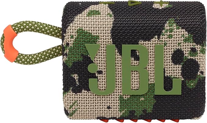 JBL Go 3 - Portable Mini Bluetooth Speaker, big audio and punchy bass, IP67