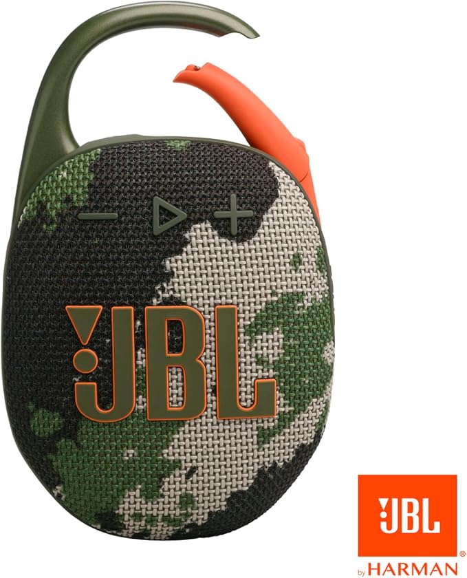 JBL Clip 5 - Ultra-Portable, Waterproof & Dustproof Bluetooth Speaker, Big Pro