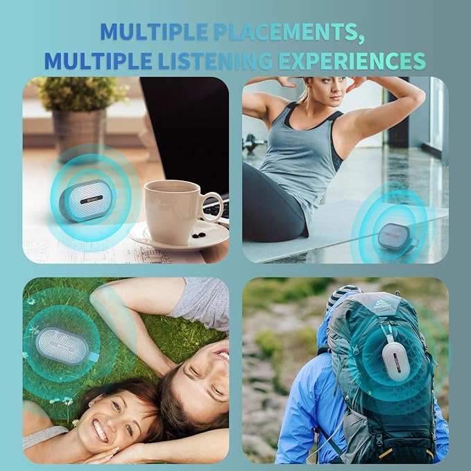 SOWO Wireless Portable Small Speaker, Ultra Magnetic Bluetooth Speaker