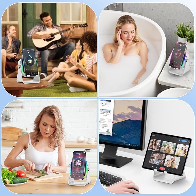 Wireless Induction Speaker 5-in-1 Bluetooth Speaker