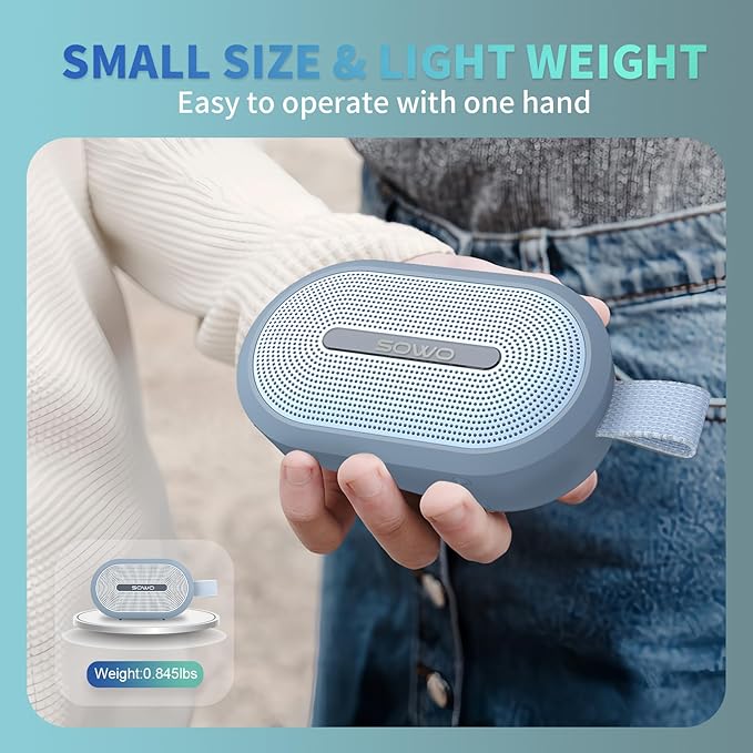 SOWO Wireless Portable Small Speaker, Ultra Magnetic Bluetooth Speaker