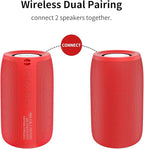 Bluetooth Speaker, MusiBaby Wireless, Waterproof, Portable Speaker, Dual Pairing
