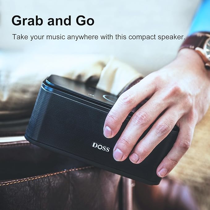 DOSS SoundBox Touch Wireless Bluetooth Speaker