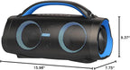 DOSS Extreme Boom Pro Loud Bluetooth Speaker