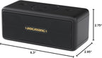 BOGASING Bluetooth Speakers, M5 Portable Wireless Speaker