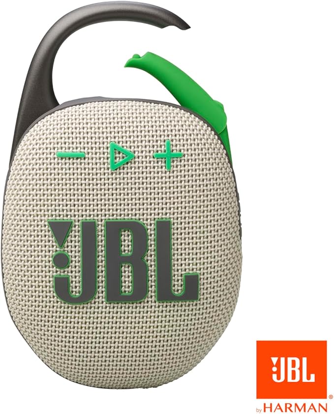 JBL Clip 5 - Ultra-Portable, Waterproof & Dustproof Bluetooth Speaker, Big Pro