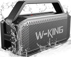 W-KING Portable Loud Bluetooth Speaker, 100W Max Waterproof Outdoor Speakers
