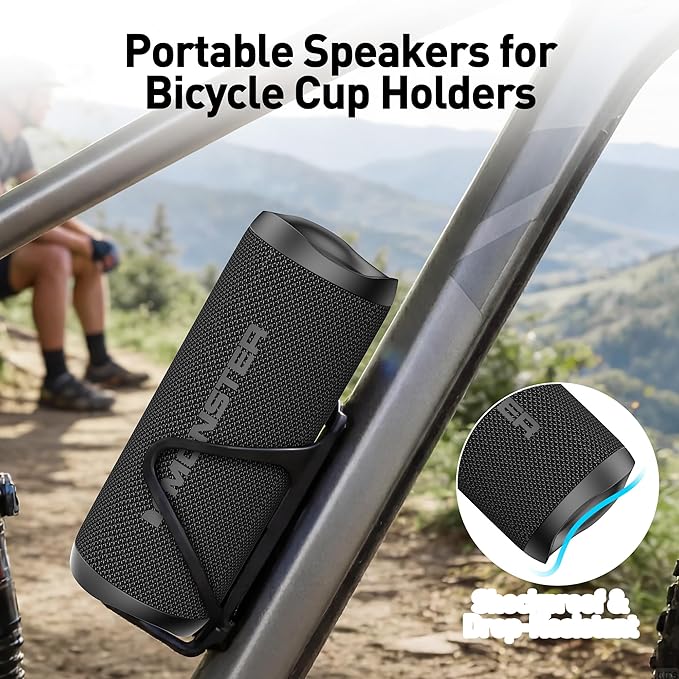 Monster Bluetooth Speaker, Wireless Portable Outdoor Bluetooth Speakers