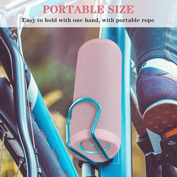 SOWO Outdoor Wireless Portable Bluetooth Speaker, IPX7 Waterproof Speaker