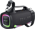 ZEALOT Bluetooth Speaker, 110W Peak Booming Sound Speakers Wireless, Dual