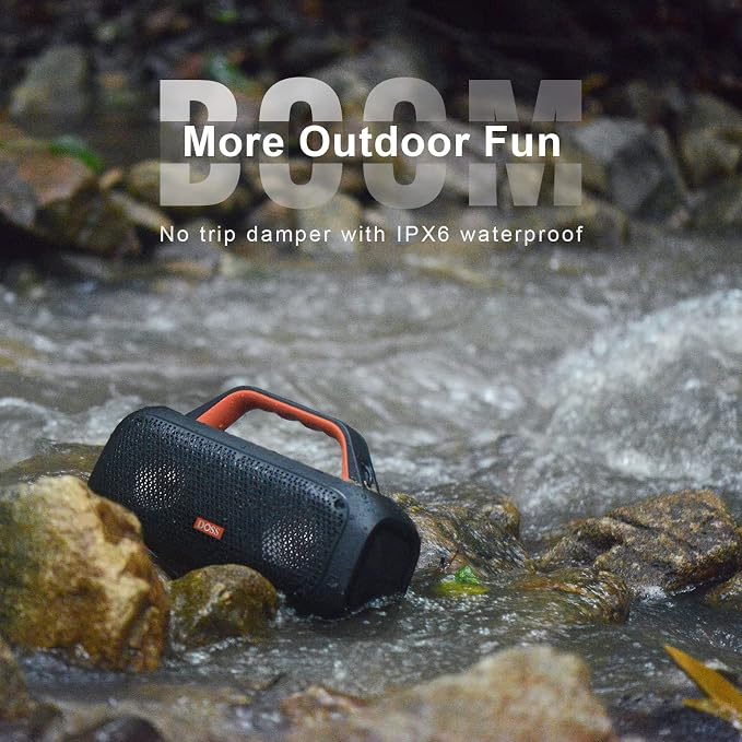 DOSS Extreme Boom Bluetooth Outdoor Speaker