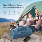 ZEALOT Bluetooth Speaker, 110W Peak Booming Sound Speakers Wireless, Dual
