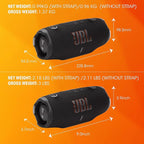 JBL Charge 6 - Portable Waterproof & Drop-Proof Bluetooth Speaker, Bold JBL Pro
