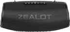 ZEALOT 80W Portable Bluetooth Speaker, Stereo Sound
