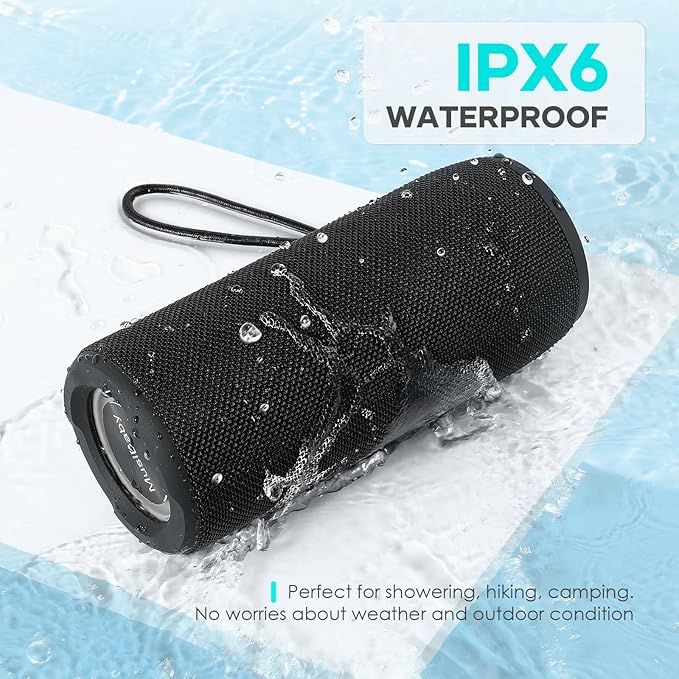 Bluetooth Speaker IPX6 Waterproof.Musibaby M88pro