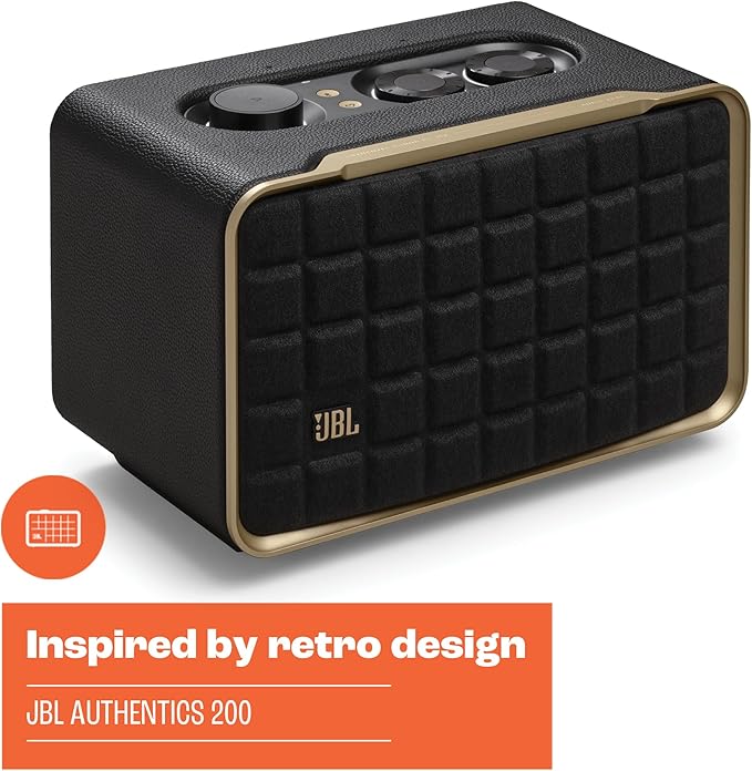 JBL JBLAUTH200BLKAM-Z Wi-Fi Bluetooth Smart Home Speaker