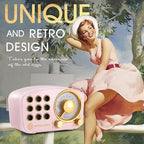 Retro Bluetooth Speaker, Vintage Radio-Greadio FM Radio